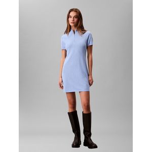Calvin Klein Jeans Gebreide jurk  lichtblauw