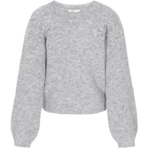 IZIA Trui 'Fashion Look'  lichtgrijs