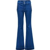 Salsa - Secret Chino - Spijkerbroek - Blauw - Push-in Effect