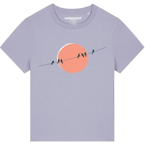 Watapparel Shirt 'Countryside 01'  petrol / sering / oranje / wit