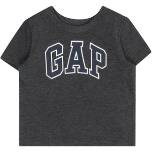 GAP Shirt  antraciet / wit
