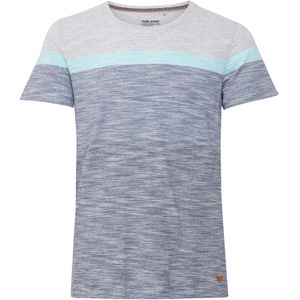 BLEND Shirt 'JAKOB'  blauw / bruin