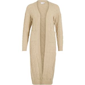 VILA Gebreid vest 'VIPEPA'  taupe