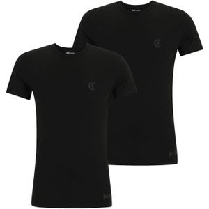 Just Cavalli Onderhemd  donkergrijs / zwart