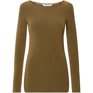 Gai+Lisva Shirt 'Amalie'  mosterd / aardetinten