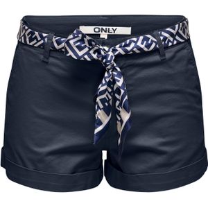 ONLY Broek 'ONLEvelyn'  marine / navy / wit