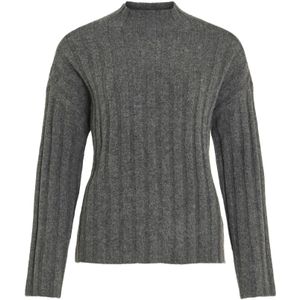 VILA Trui  grijs gemêleerd