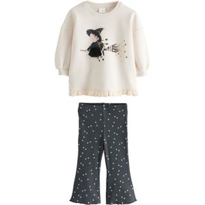 Next Set  crème / antraciet