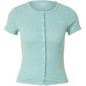 HOLLISTER Gebreid vest  mintgroen
