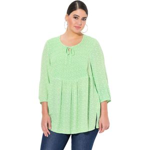 Ulla Popken Tuniek  mintgroen / wit