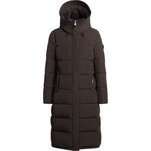 khujo Wintermantel 'Devion2'  aubergine