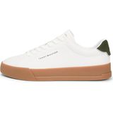 Tommy Hilfiger - Leren Sneakers - Wit