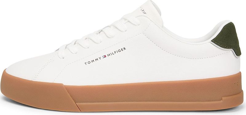 Tommy Hilfiger - Leren Sneakers - Wit