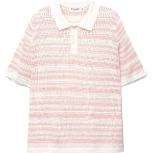 Pull&Bear Shirt  rosa / rosé / wit