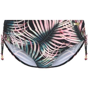 Look - Gedessineerd - Bikinibroekje - Zwart - Polyamide