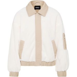 Only Petite Tussenjas 'ONLSIENA'  beige / wit