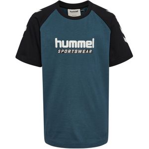 Hummel - T-shirt - Kinderlogo - Biologisch Katoen - Zachte Gebreide Jersey Stof