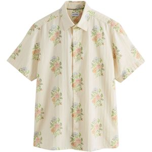 Next Overhemd  ecru / lichtblauw / groen / lichtrood