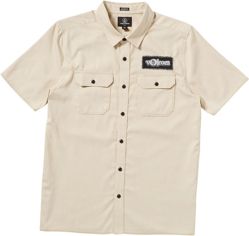 Volcom Shirt 'VOLCOM ENT'  ecru