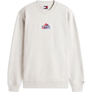 Tommy Jeans Sweatshirt  blauw / lichtgrijs / rood