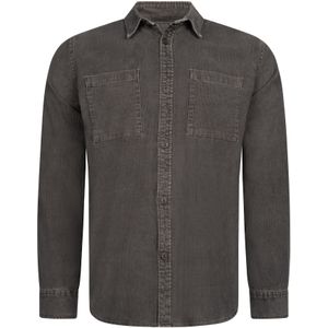 INDICODE JEANS Overhemd 'Thyge'  antraciet