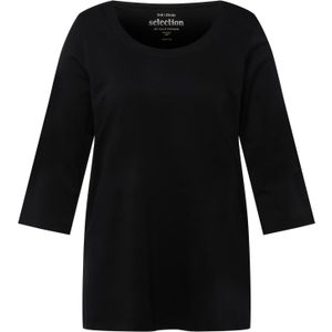 Ulla Popken Shirt  zwart