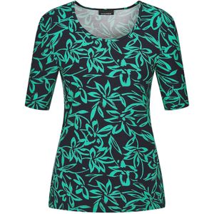 Goldner Shirt  marine / smaragd