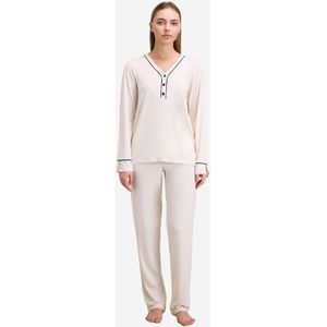 Goldenbay Pyjama 'Oleander'  offwhite