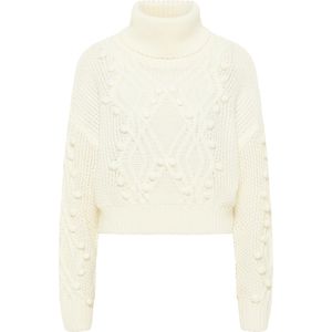 IZIA Trui 'Gaya'  wolwit