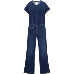 Pull&Bear Jumpsuit  blauw denim