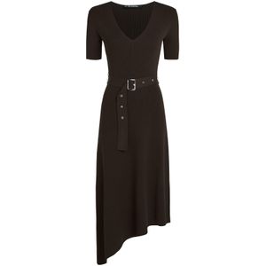 Karl Lagerfeld Gebreide jurk  bruin