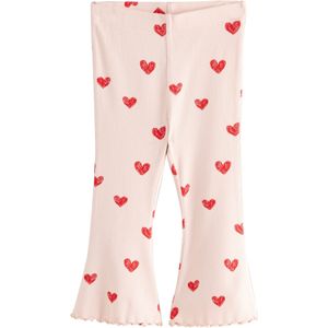 Next Leggings  pastelroze / rood