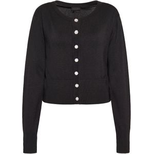 NAEMI Gebreid vest  zwart