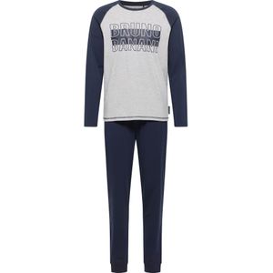 Bruno Banani Pyjama lang ' BELLINGHAM '  navy / gemengde kleuren