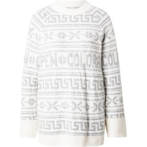 Abercrombie & Fitch Trui  grijs / wit