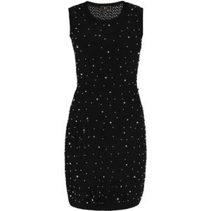 faina Jurk  zwart / transparant