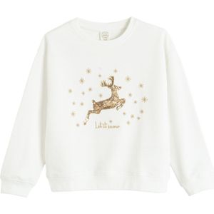 Cool Club Sweatshirt  bruin / wit