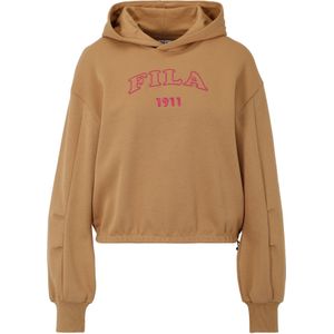 FILA Sweatshirt 'TOYONAKA'  lichtbruin / rood