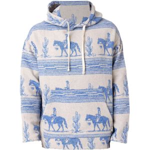 Dandalo Sweatshirt  blauw / wit