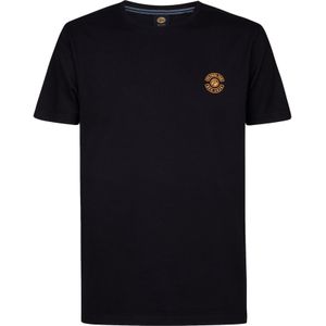 Petrol Industries Shirt  oranje / zwart