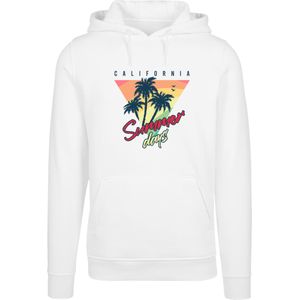 F4NT4STIC Sweatshirt 'California Palmen Retro'  groen / oranje / rood / wit