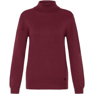 Oxmo Trui ' OXAIDA ROLLNECK '  bruin