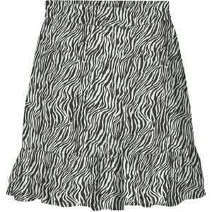 Vero Moda Petite Rok 'VMSMILLA'  zwart / offwhite