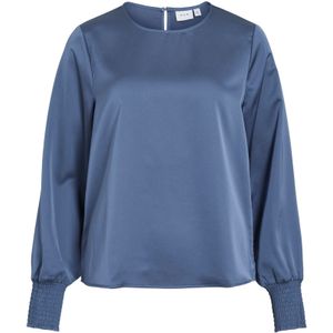 VILA Shirt 'VIELLETTE'  blauw
