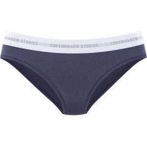 Copenhagen Studios - Bikinibroekje - Navy - Met Elastische Logoband