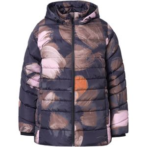 Ulla Popken Winterjas  lichtbruin / oranje / zwart