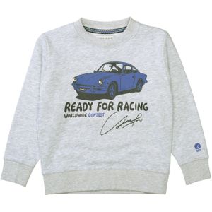 STACCATO Sweatshirt  saffier / lichtgrijs / zwart