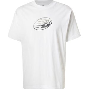 New Balance - Shirt - Zilver/Wit - T-shirt