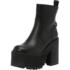 BUFFALO - Killah Zip - Enkellaarsjes - Zwart - Hoge Hak