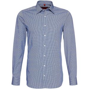 Finshley & Harding Zakelijk overhemd  ultramarine blauw